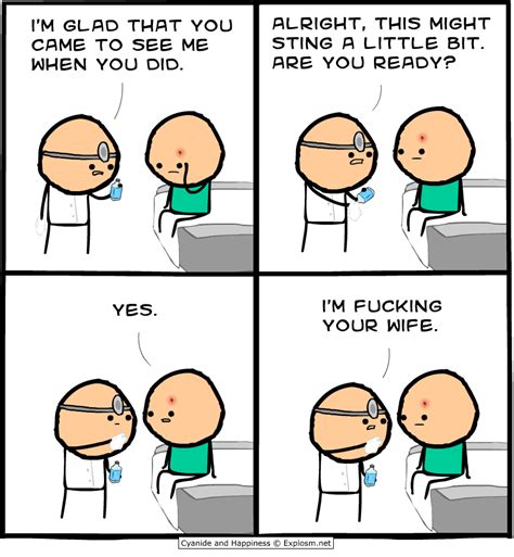 Doctors cyanide and happiness